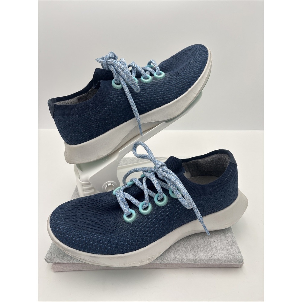 Allbirds Woman's Tree Dasher Crest White Sole Running Shoes Size W9.5